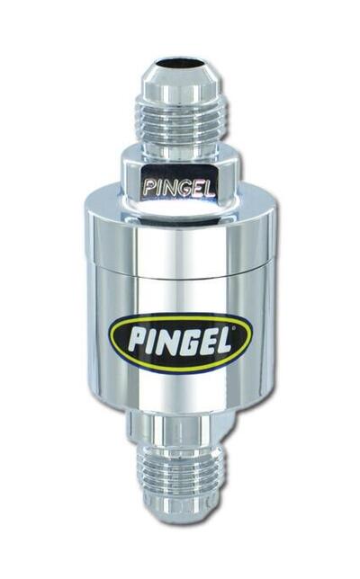 Filtro benzina Pingel cromato filettato 6AN Pingel 