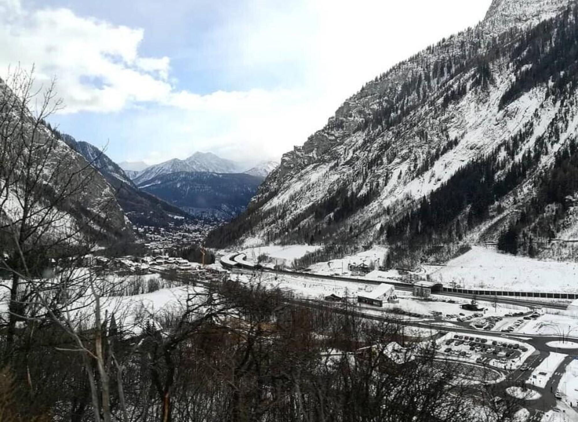 L&#039;unica consolazione di quel rischiossimo viaggio: la vista sulle Alpi