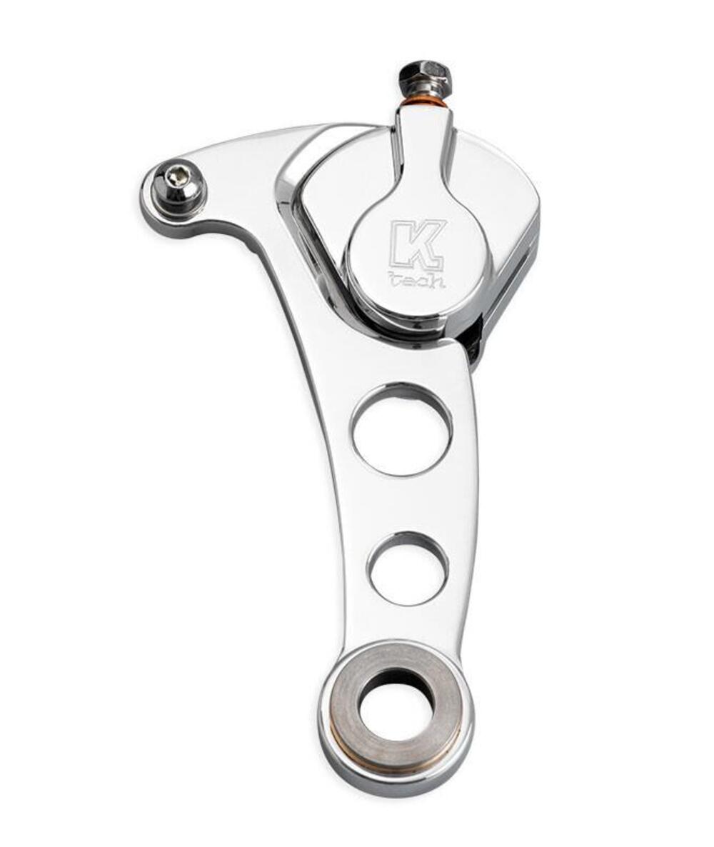 Pinza freno K-Tech ant. 2 pistoni lucidata con sup 