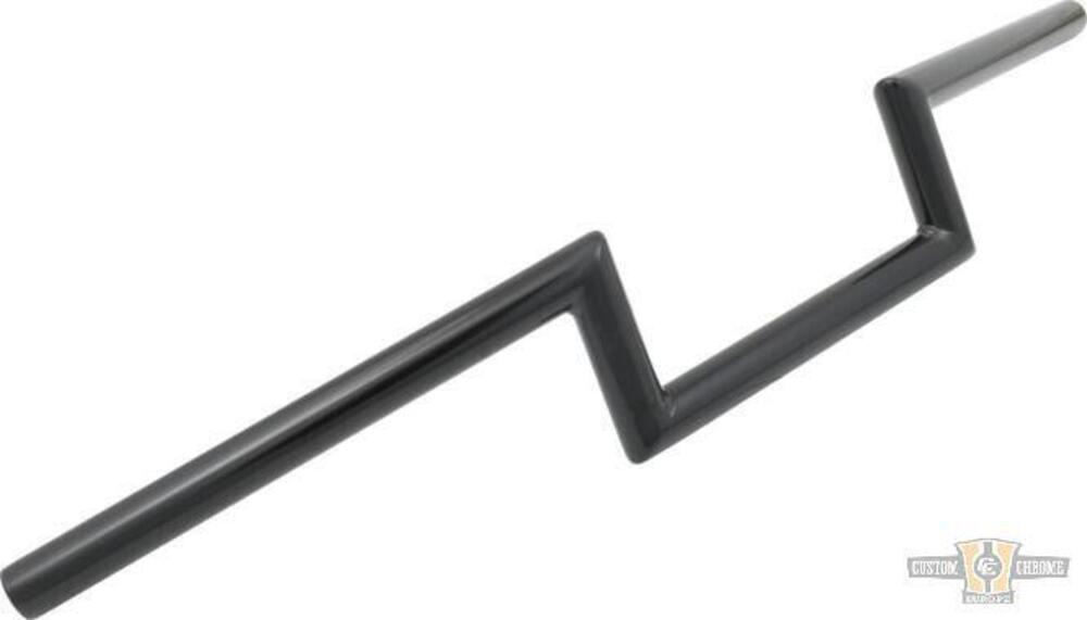 Manubrio Z Bar 1", alto 4", Largo 72cm, nero, senz Jammer