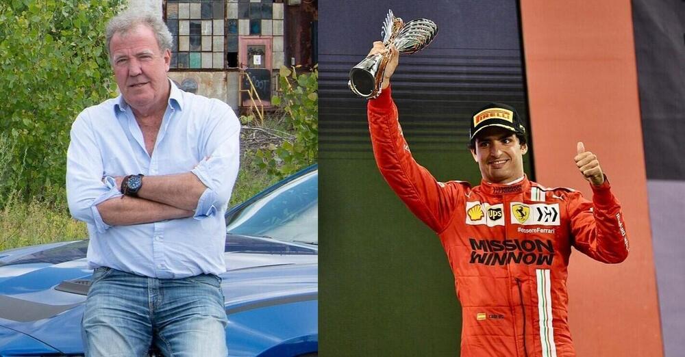 Jeremy Clarkson: &ldquo;Il caso Sainz in Ferrari dimostra che in Formula 1 ormai guidare &egrave;...&rdquo;