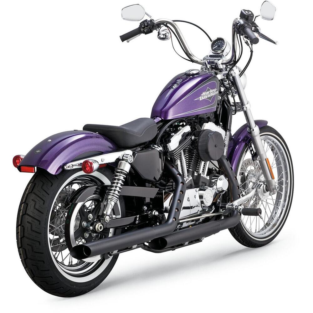 Marmitte Python Drag Slip-on Slash-Cut da 2,5" per 