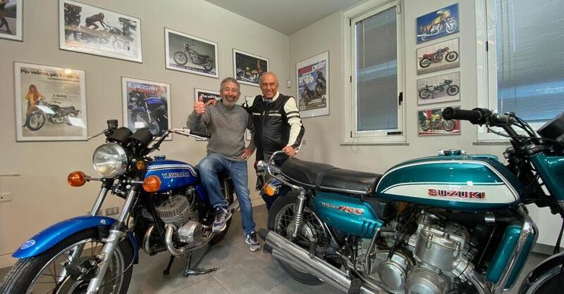 Suzuki GT 750 e Kawasaki H2 750: tutte le serie e il restauro, con Nico Cereghini! [VIDEO]