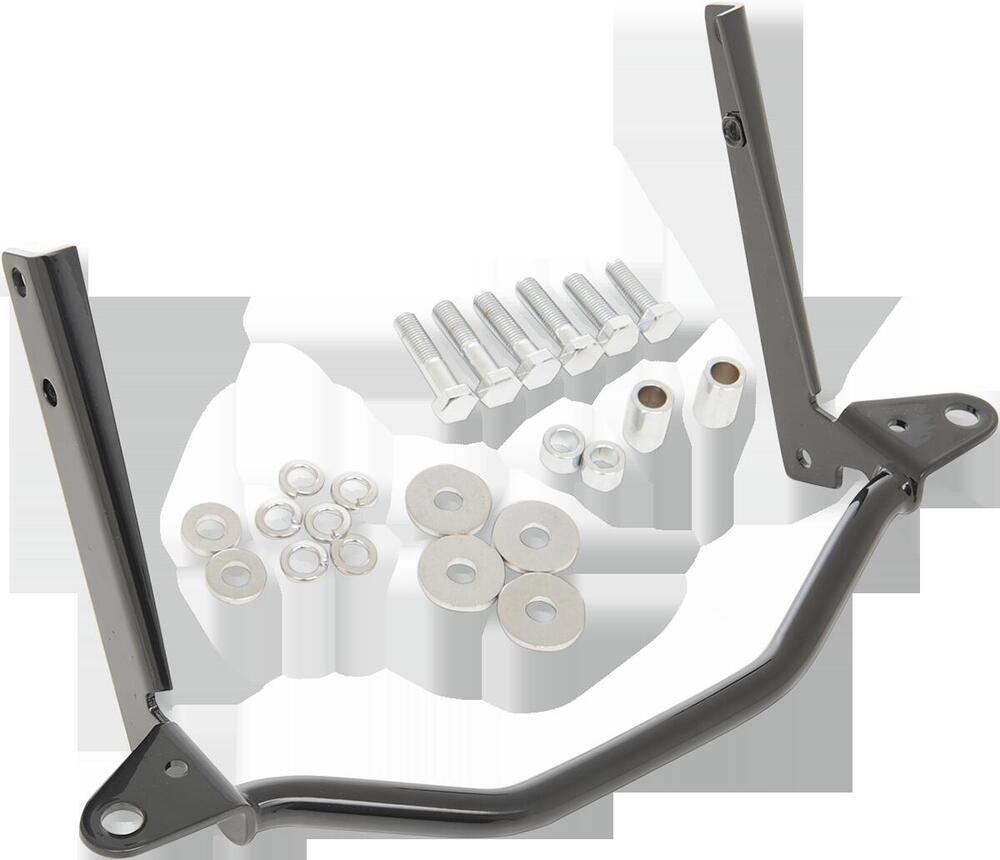 Kit barra fari supplementari nera con bulloneria d Drag Specialties