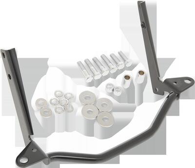 Kit barra fari supplementari nera con bulloneria d Drag Specialties