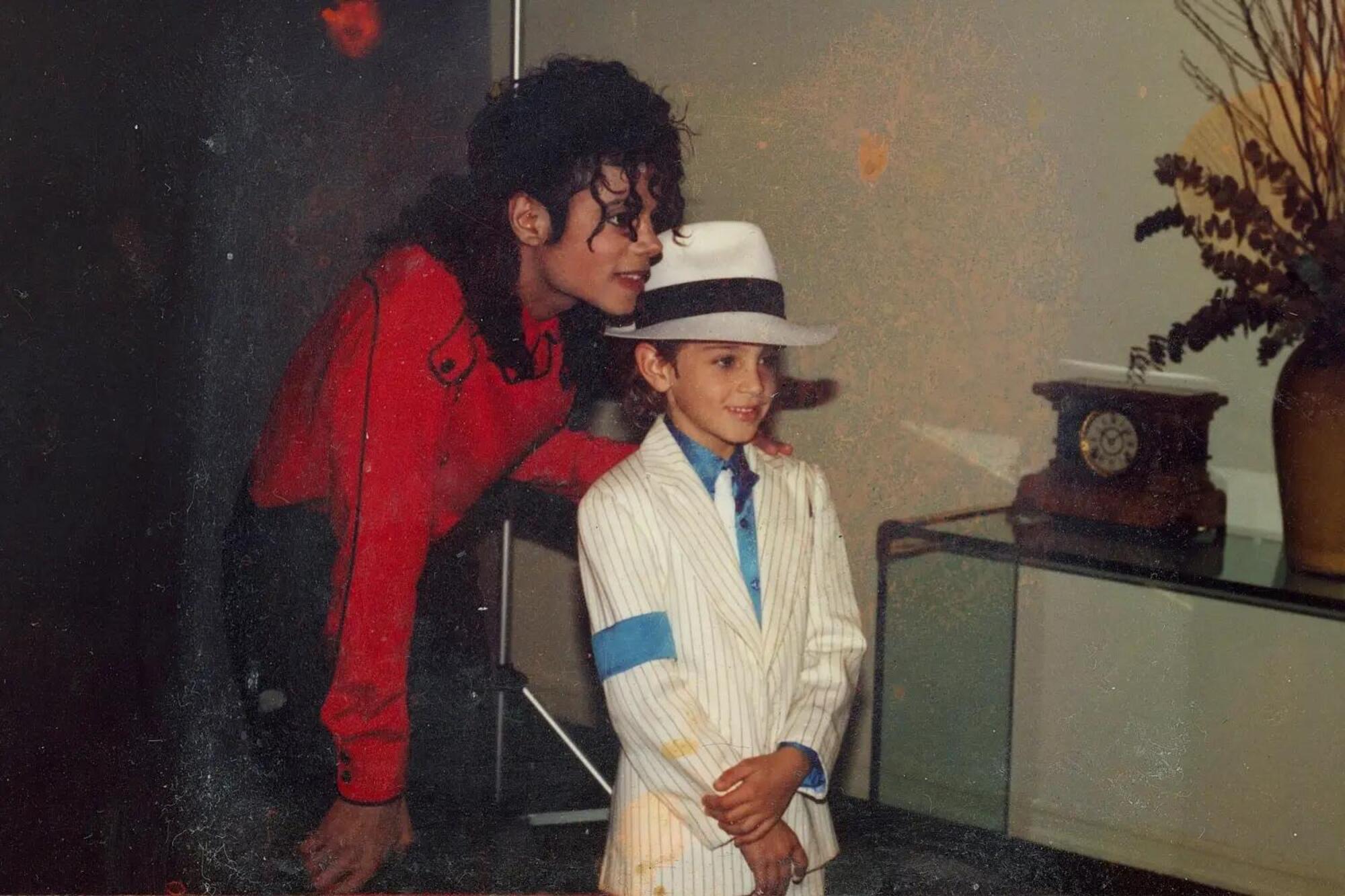 Michael Jackson e Wade Robson degli anni Novanta