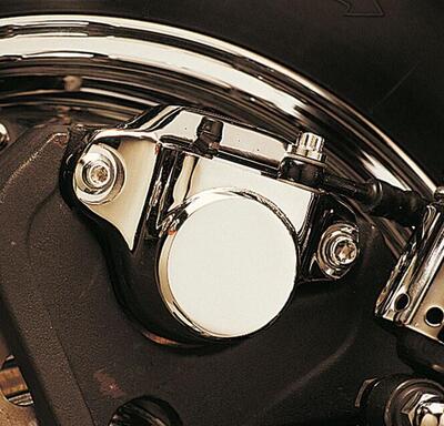 Pinza freno posteriore Cromata per Sportster, FXR, 
