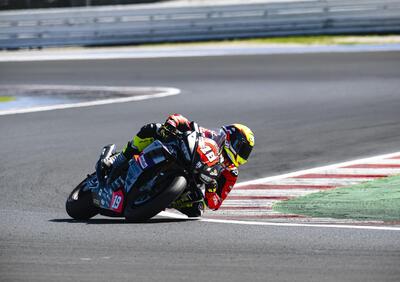 Dunlop CIV 2024, le qualifiche a Misano: in SBK Pole provvisoria di Bernardi, Delbianco attaccato. Ecco i tempi