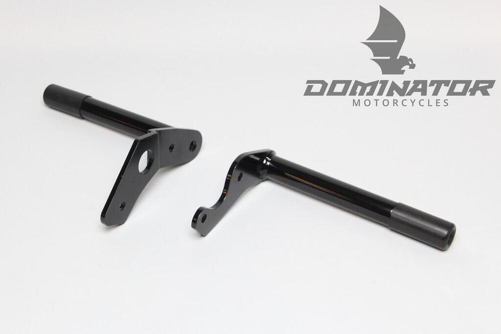 Crash Bar posteriore Dominator nero per Softail Lo 