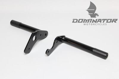 Crash Bar posteriore Dominator nero per Softail Lo 