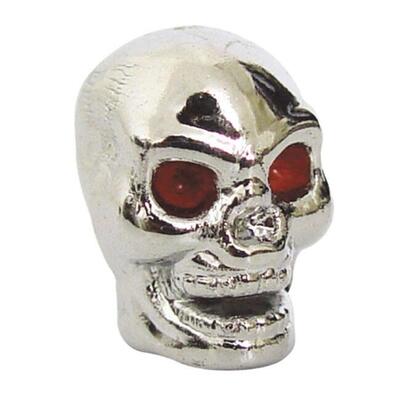 Tappini valvola Skull cromati Trik Topz 