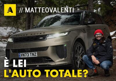 È lei la vera auto totale (e non la solita station)? Range Rover Sport SV - V8 635 CV