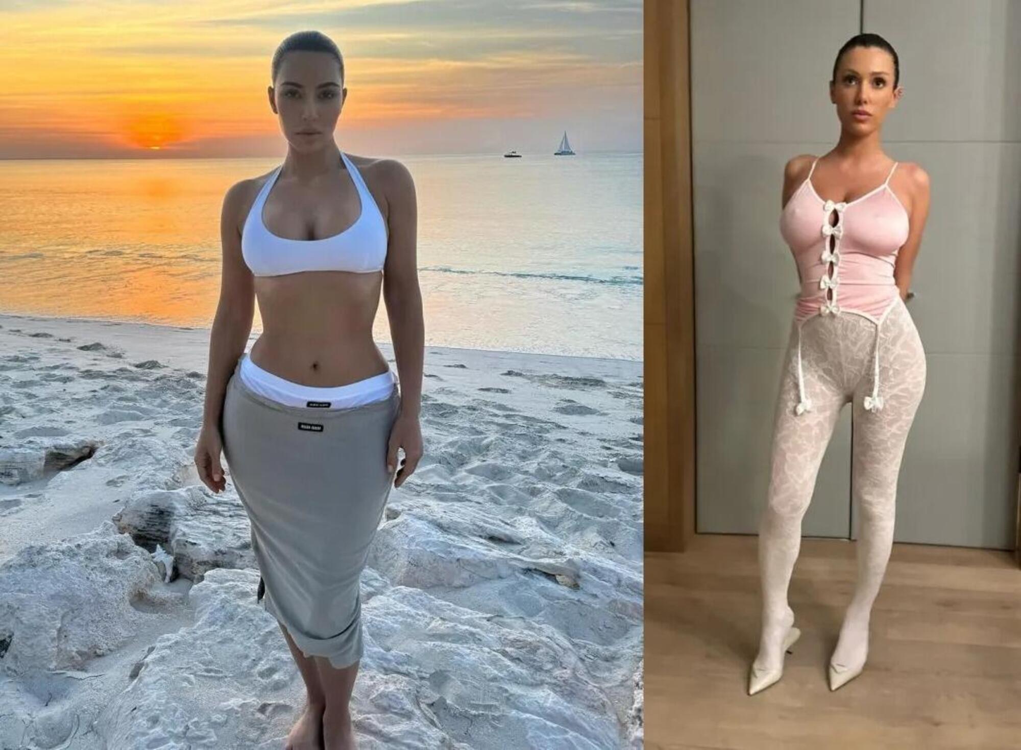 Kim Kardashian, ex di Ye, e la somiglianza con Bianca Censori