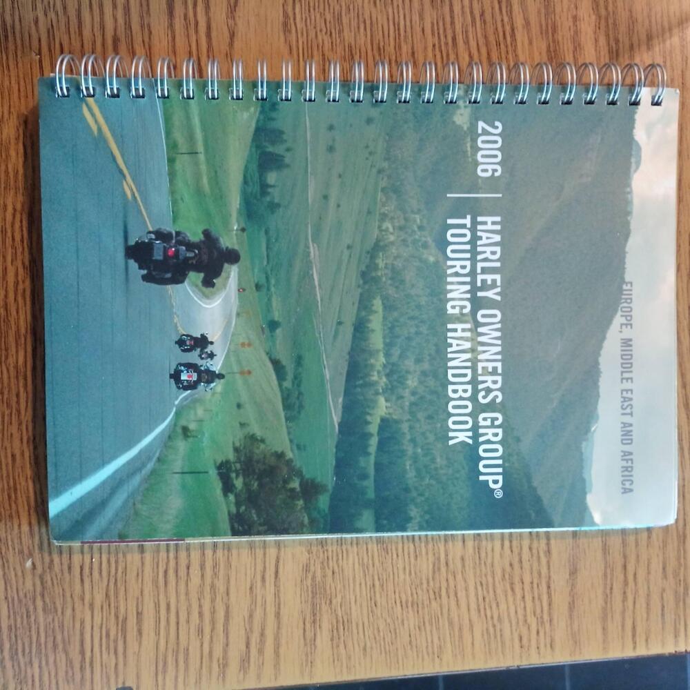 Guida da viaggio co cartine stradali Harley Dav Harley-Davidson