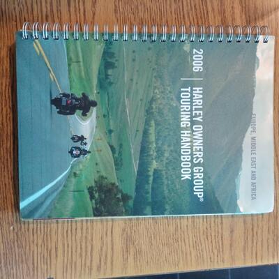 Guida da viaggio co cartine stradali Harley Dav Harley-Davidson