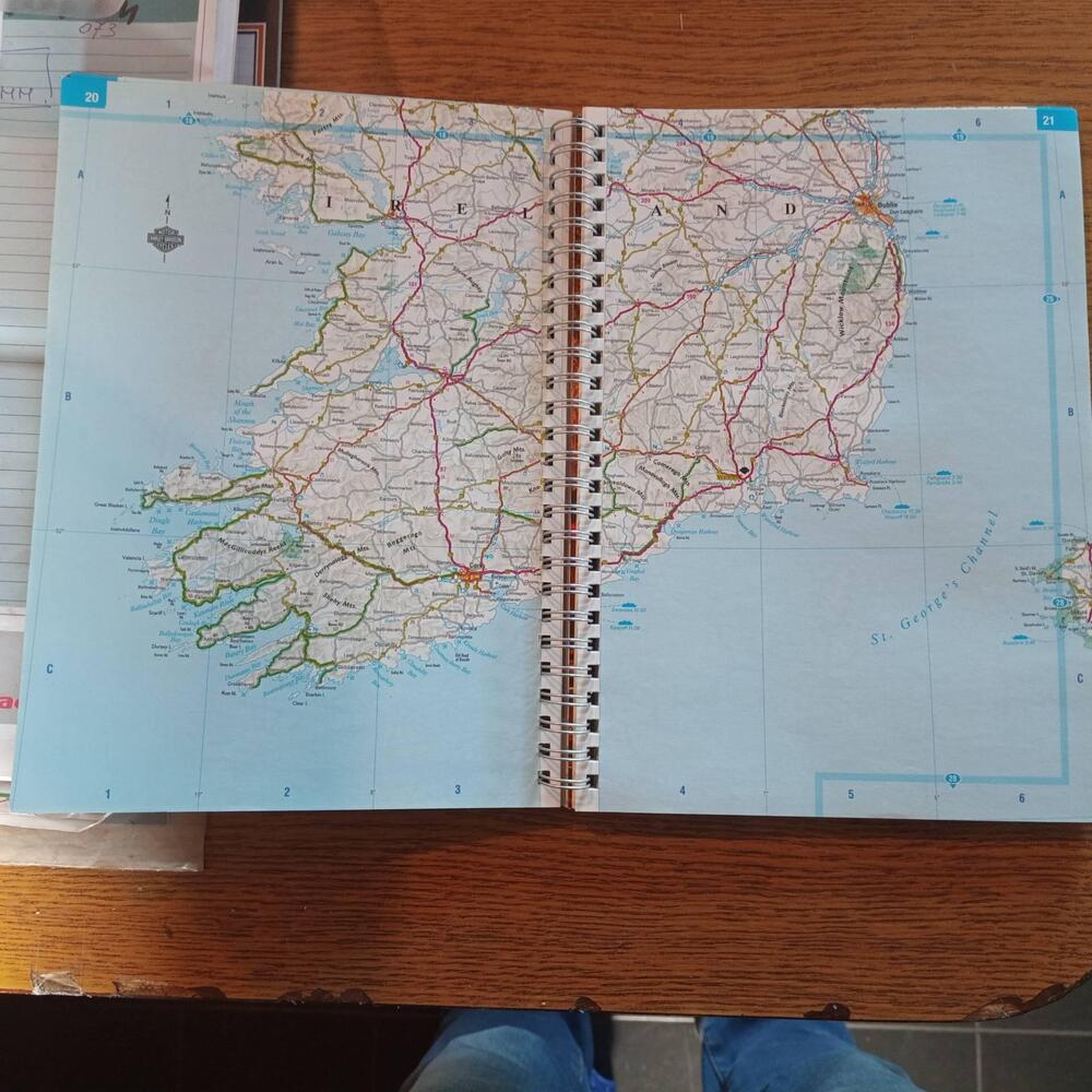 Guida da viaggio co cartine stradali Harley Dav Harley-Davidson (2)