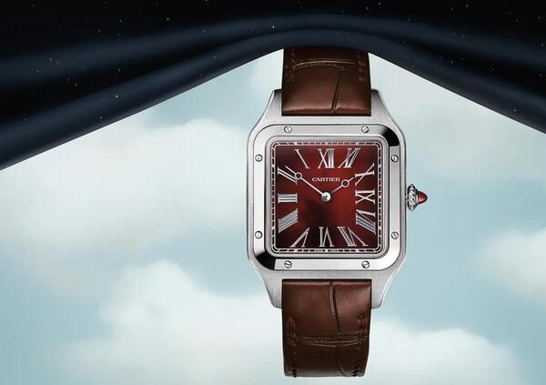 Cartier Santos Dumont Rewind: l&rsquo;orologio che segna l&rsquo;ora al contrario
