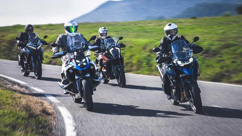 Comparativa MAXI ENDURO 2024: R1300GS, Multistrada GT, KTM 1290 SADV, Tiger 1200 GT! [VIDEO e GALLERY]