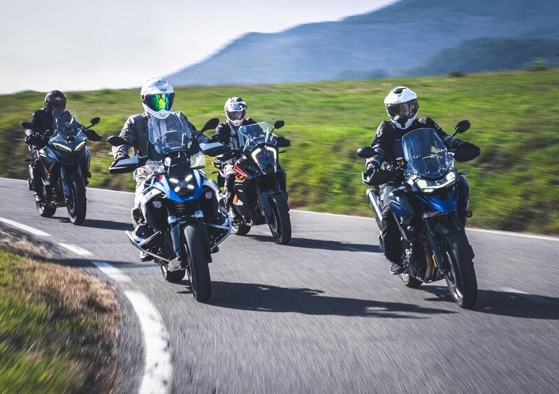 Comparativa MAXI ENDURO 2024: R1300GS, Multistrada GT, KTM 1290 SADV, Tiger 1200 GT! [VIDEO e GALLERY]