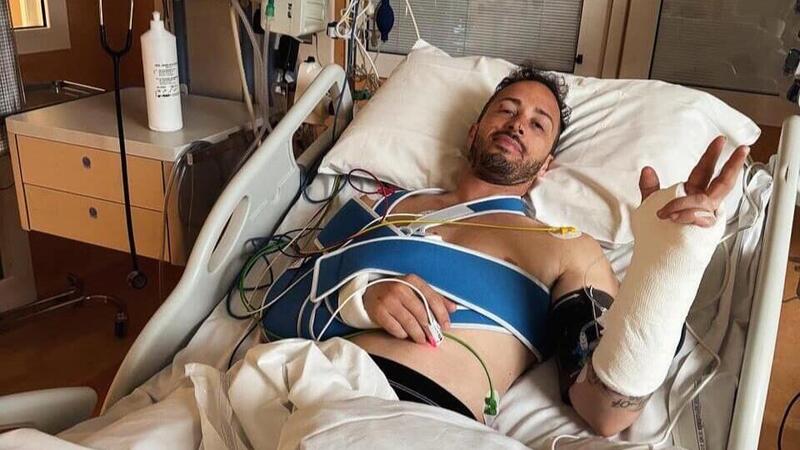 Incidente per Andrea Dovizioso, stava facendo motocross: &quot;L&#039;ho data bene&quot;