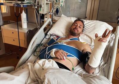 Incidente per Andrea Dovizioso, stava facendo motocross: L'ho data bene