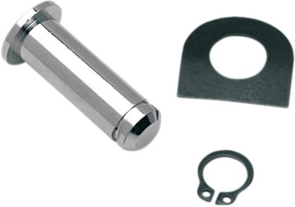 Perni cromati fissaggio pedaline completi di seege Drag Specialties
