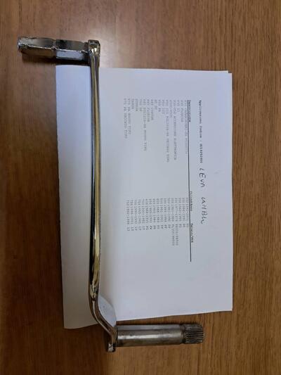 leva comando cambio Moto Guzzi V35/50/65/65GT/750