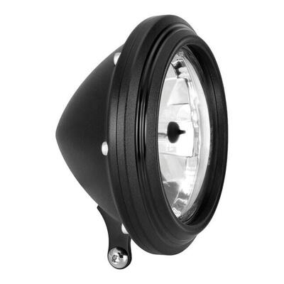 Faro anteriore 5 3/4''Merc omologato nero Performance Machine