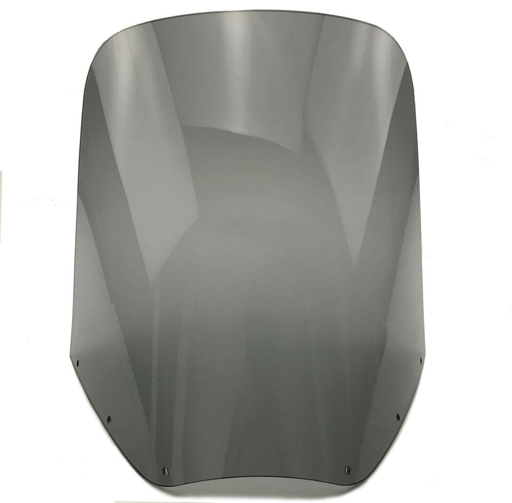 Parabrezza NON ventilato fumè nero alto 43 cm per 