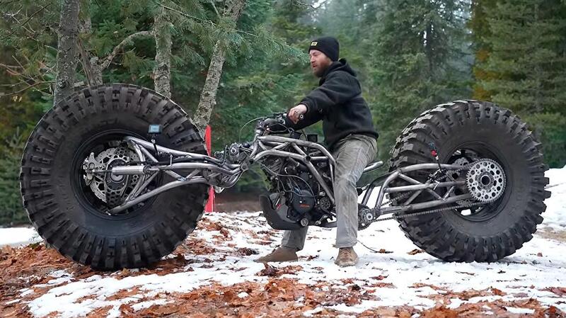 160 CV su un chopper con ruote da 46 pollici? S&igrave;, in America lo hanno fatto [VIDEO]