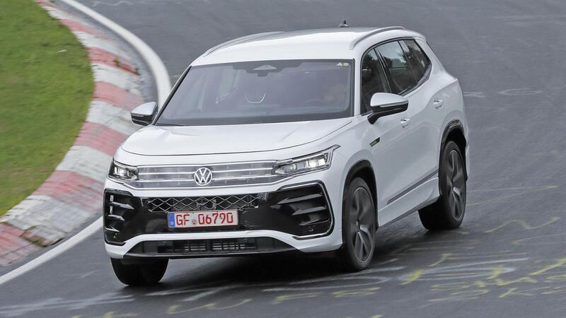 Volkswagen Tayron: il Suv a sette posti che sostituir&agrave; la Tiguan Allspace [Foto Spia]