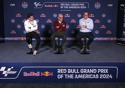 MotoGP 2024. GP degli Stati Uniti. I due Ezpeleta e Dan Rossomondo parlano dell'accordo Dorna-Liberty Media