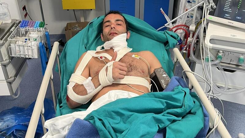 SBK 2024. Incidente e doppia frattura per Danilo Petrucci con la moto da cross