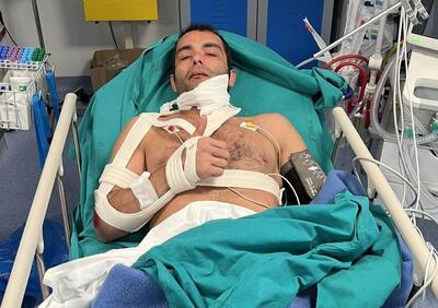 SBK 2024. Incidente e doppia frattura per Danilo Petrucci con la moto da cross