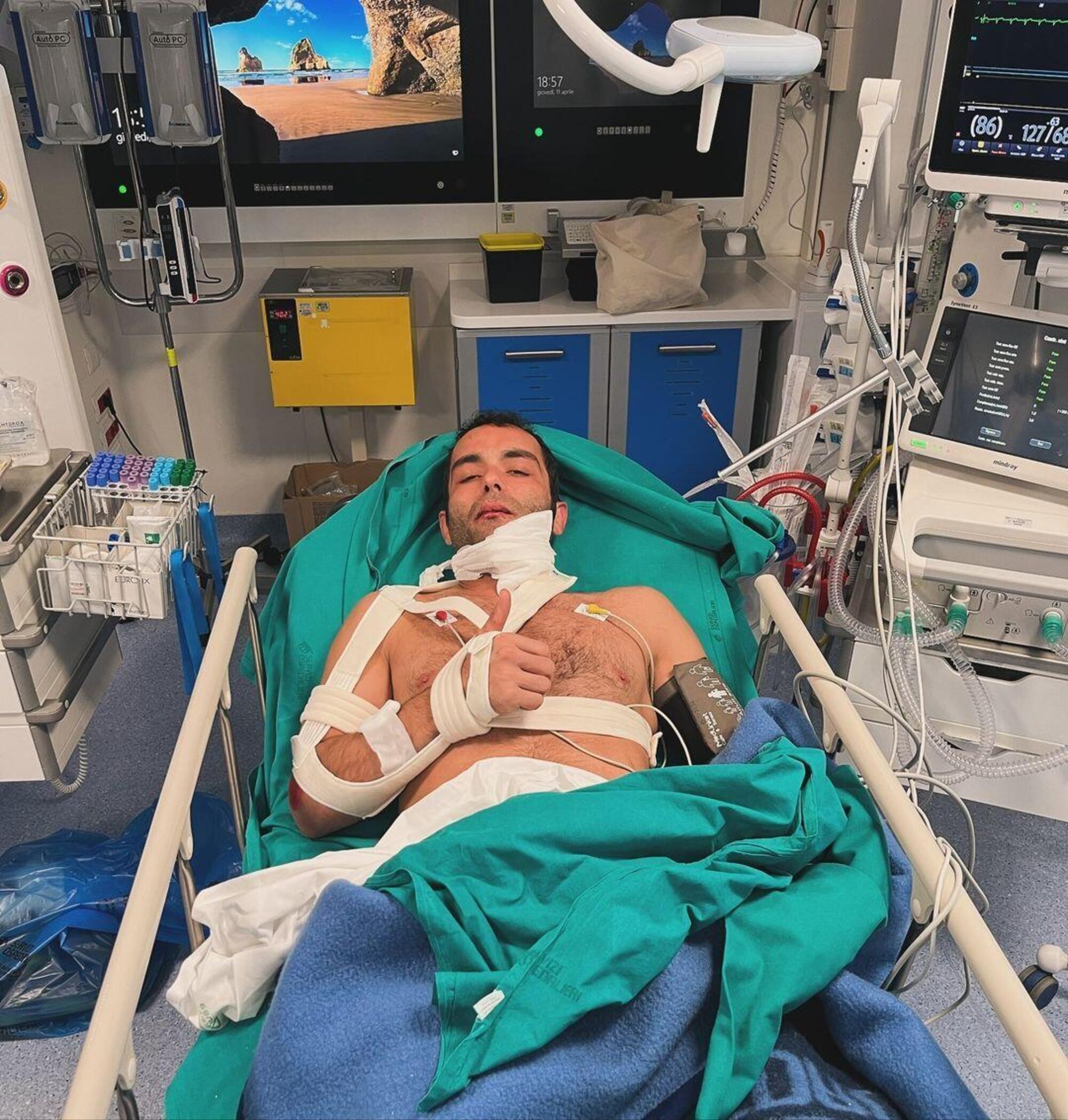 Danilo Petrucci ricoverato in ospedale
