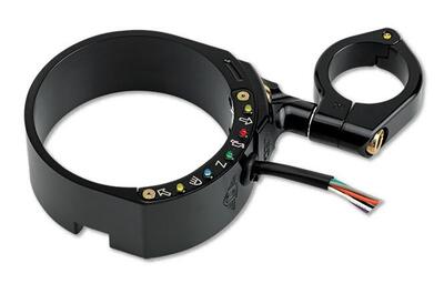 Supporto contakm HD con spie NERO Per Sportster da Joker Machine