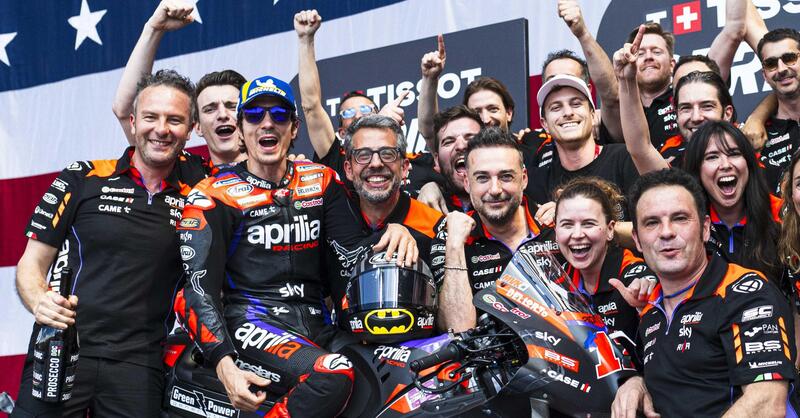 MotoGP 2024. GP delle Americhe. Maverick Vinales: &quot;Sto sognando, grazie Aprilia&quot;