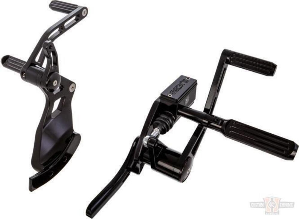 Comandi avanzati neri posizione di serie scanalati 