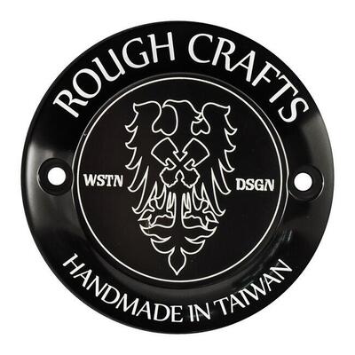 Point Cover nero per FL, FX, FXR, Dyna, Softail e Rough Crafts