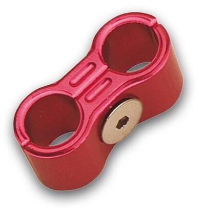 Separatore cavi candele rosso Custom Chrome 