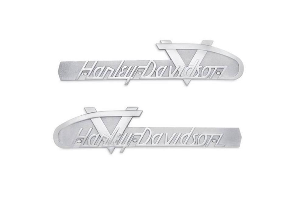Emblemi serbatoio Harley Davidson 1955-1956 rif OE Zodiac