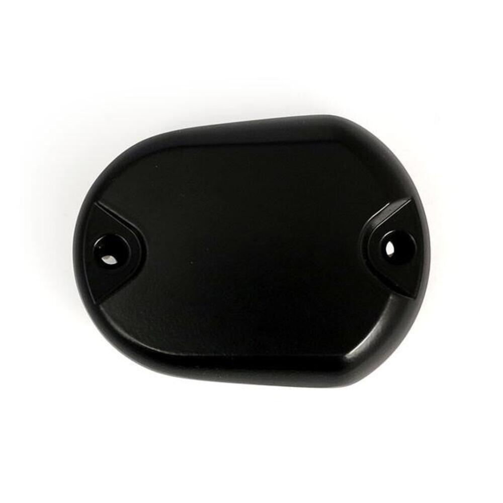 Coperchio pompa freno anteriore liscio nero per Sp 