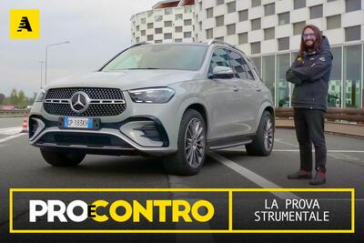 Mercedes GLE restyling 2024 (ibrido diesel, geniale!) | PROVA STRUMENTALE - PRO e CONTRO [Video]