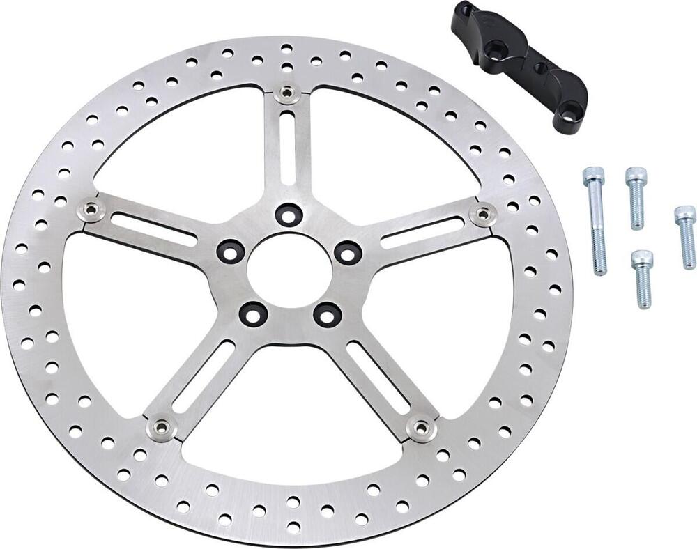Kit disco anteriore sinistro flottante da 15” Arle Arlen Ness