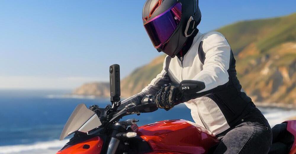 Insta360 ecco la nuova X4: i video a 360&deg; anche in risoluzione 8K, l&#039;ideale per i motociclisti