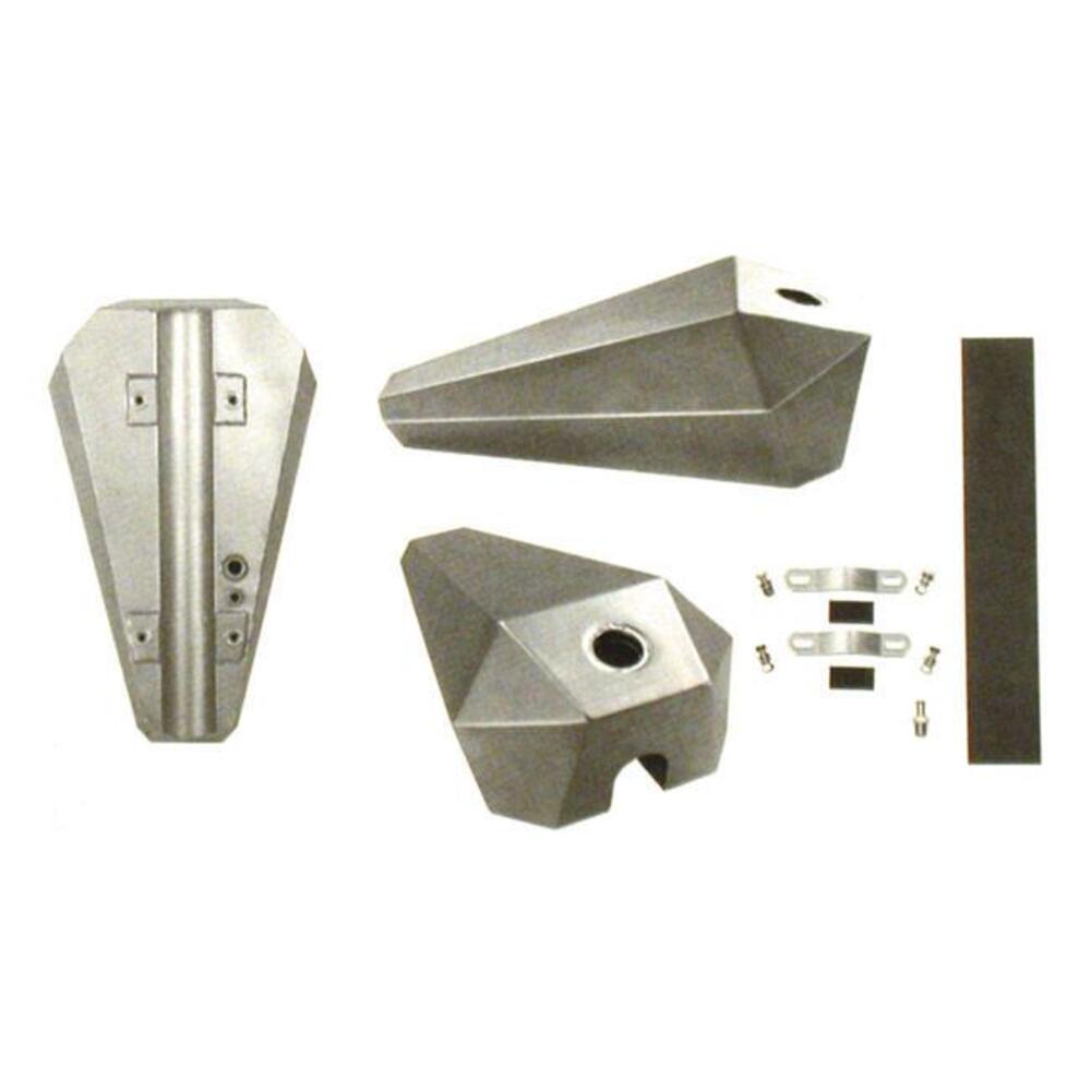 Serbatoio benzina Paughco Coffin Low Tunnel 2,5 ga