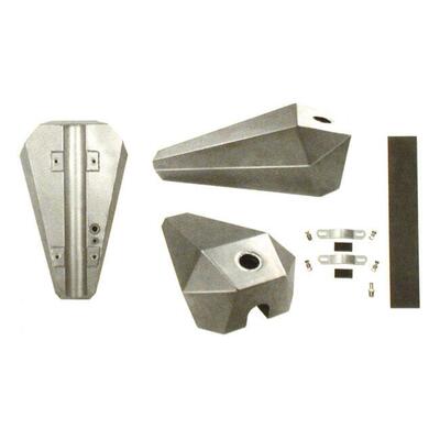 Serbatoio benzina Paughco Coffin Low Tunnel 2,5 ga