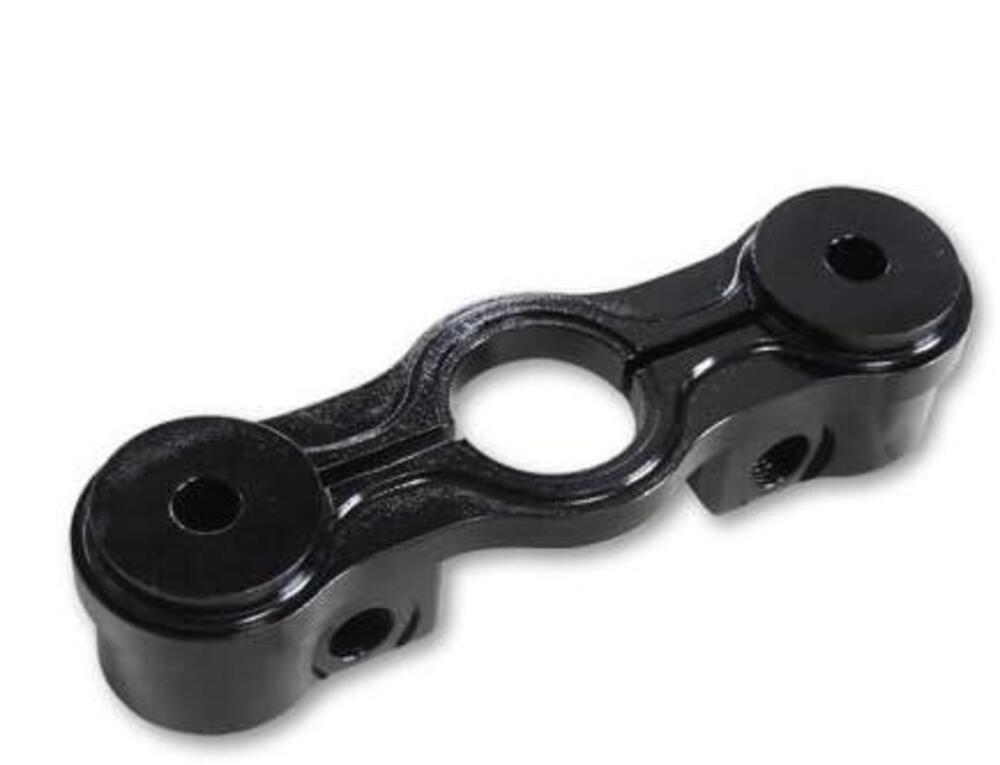 Piastra superiore in-line nera Per forcella Spring 