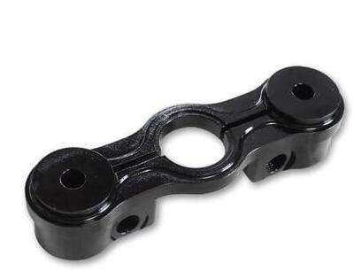 Piastra superiore in-line nera Per forcella Spring 