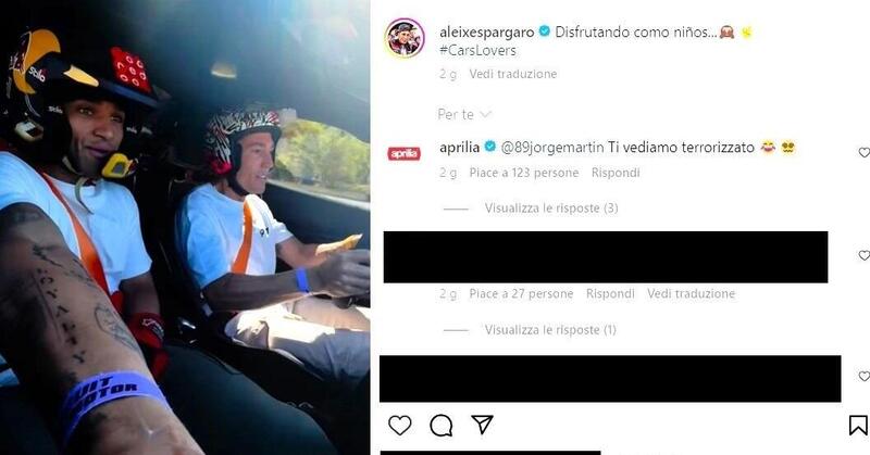 MotoGP 2024. Aleix Espargaro guida, Jorge Martin fa il navigatore: l&#039;allenamento in auto [VIDEO]